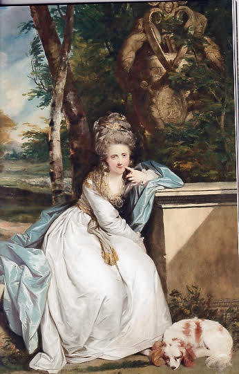 Blouse de peinture Corot beige modèle Femme